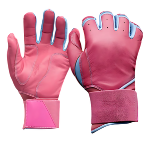 Gants de frappe en cuir durables et respirants, baseball professionnel, haute qualité, légers, confortables, ajustement personnalisé, dernier design, longs - Product Image 1