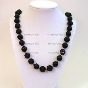 <b>Chunky</b> Beaded <b>Necklaces</b> Fashion Jewelry Best on Market High Top Quality Natural Resin <b>Beads</b> <b>Necklace</b> Resin Original Italian - Product Image 3