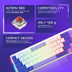 Tastiera Wireless Proove Gaming <span class=keywords><strong>AFK</strong></span> (Layout Inglese) - Product Image 2