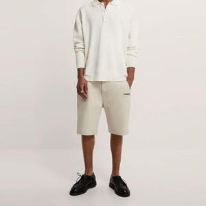 2025 <b>Men</b> Summer Casual Solid Eco-Friendly Anti-Wrinkle Breathable Cotton Chino <b>Shorts</b> Workout Fitness <b>Knee</b> <b>Length</b> - Product Image 4