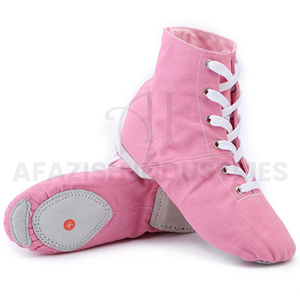 Zapatos de baile latino de cuero genuino personalizados para mujer, zapatos de baile de cuero Pu negro, zapatos de baile Jazzy de piel de vaca negra para mujer - Product Image 5