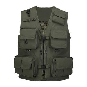 Chaleco de Camuflaje de Pesca para Hombre de Alta Calidad Personalizado para Otoño e Invierno, Chaleco de Caza, Uniforme Táctico de Camuflaje - Product Image 1