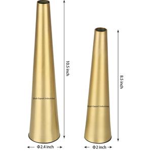 New Style Metal <b>Flower</b> <b>Vases</b> in Gold Color for Home Dining Room Tabletop Decorative <b>Tall</b> Luxury Metal <b>Flower</b> <b>Vases</b> - Product Image 3