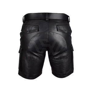 กางเกงขาสั้นหนังสำหรับผู้ชาย - Product Image 2