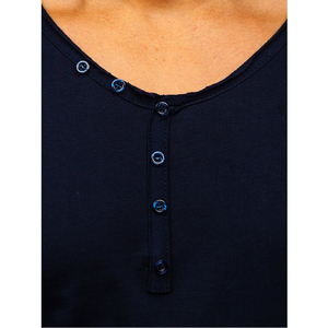 Camisetas de Jersey de algodón sólido para hombre, Camiseta de algodón de alta calidad para hombre, camiseta personalizada con diseño de botones, camiseta de ajuste americano para hombre, camiseta de ajuste urbano - Product Image 5