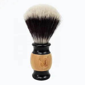 Luxury Ecofriendly Finish Shaving Brush Super Badger Wooden Mens Shaving Brush for Luxurious Lather Long Lasting with No Bristle