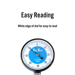 XerXes B02060108 0.8mm 0.01 Graduation <b>Dial</b> for Indicator Measuring Instrument <b>Gauge</b> - Product Image 3