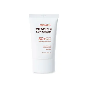 MELAFIL Vitamin B Suncream Sun care without white cast Trully satisfying user experience Good Product in The Korea