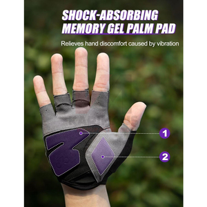 Guantes de Fitness Premium para Levantamiento de Pesas con Muñequeras Integradas, Gel de Silicona, Protección Completa de la Palma para un Agarre Superior Antideslizante para Gimnasio - Product Image 4