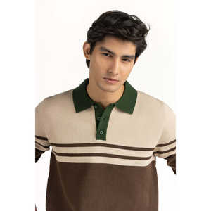 Suéter de Moda Masculina para Primavera, Sudadera con Capucha Transpirable de Punto Personalizado, con Botones, Logotipo y Estampado, Corte Regular MN-SWT-WS25-300 - Product Image 5