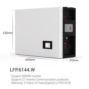 Baterías Solares para el Hogar de 10kwh, Batería Solar de Litio de Ciclo Profundo de 48v 200ah 300 Ah 320ah 400ah 500ah, Batería de Iones de Litio - Product Image 2