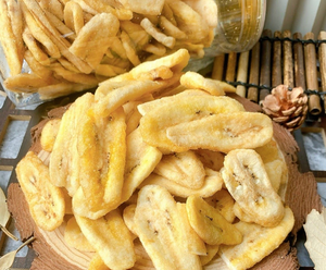 Chips de plátano crujientes de Vietnam Snack saludable de plátano maduro real Perfecto para distribuidores minoristas y de alimentos - Product Image 2