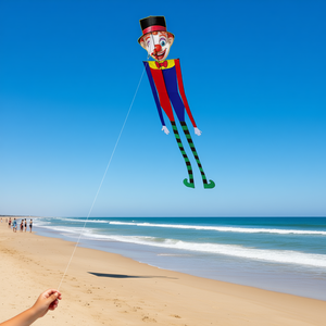 ว่าวรูปตัวตลกแบบสายเดี่ยว Bdt พร้อมสายยาว 30 เมตร ขนาด 64x314 ซม. - Product Image 3