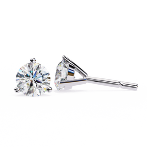 Boucles d'oreilles magnifiques en or 18 carats avec diamant de laboratoire, boucles d'oreilles de qualité supérieure - Product Image 4