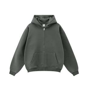 Sweat à capuche personnalisé avec logo, tissu polaire épais, poignets et ourlet côtelés, respirant et durable, coupe ajustée, sweat à capuche personnalisé pour hommes et femmes - Product Image 1