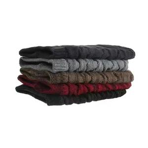 Venta al por mayor Gorros de invierno Sombreros de punto suaves y cálidos para hombres y mujeres a granel Sombreros Jacquard 100% Lana Unisex - Product Image 6