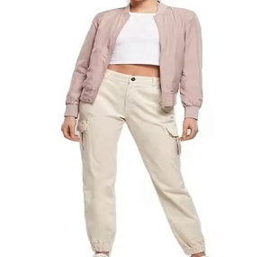 Chaqueta de Invierno Personalizada de Alta Calidad, Ligera, de Color Sólido, Transpirable, Impermeable, Ecológica, con Cremallera Completa y Estampado para Mujer - Product Image 1