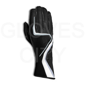 Gants de course de kart élégants et personnalisés avec logo et paume en caoutchouc pour la protection en polyester pour le sport, gants fabriqués en ville - Product Image 2