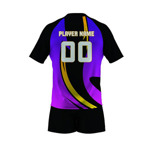 ชุดเครื่องแบบวอลเลย์บอลสำหรับผู้หญิงผ้าโพลีเอสเตอร์แห้งเร็วป้องกันการหดตัวใส่สบายชุดทีมพิมพ์ลายสำหรับทุกเพศ - Product Image 6