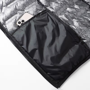 Chaqueta Acolchada Ligera con Capucha para Hombre, para Otoño, Cálida en la Parte Delantera, para Senderismo, Campamento, Escalada y Trekking - Product Image 6