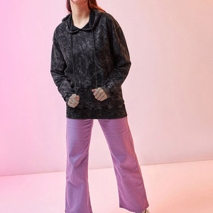 Sudadera con Capucha de Invierno para Mujer, Tejida con Lentejuelas, Color y Diseño Personalizados, Hecho en Pakistán - Product Image 3