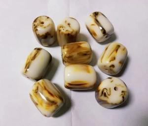 Women's Unique Ultra Shiny Resin Stone <b>Beads</b> Necklace Handmade with Customizable Color and Size Indian Origin - Product Image 5