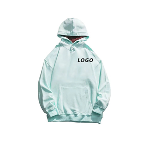 Wholesale Custom Logo Graphic 100% Cotton French Terry Hoodies Men Blank Pullover Men's Hoodies Sweatshirts - Product Image 3