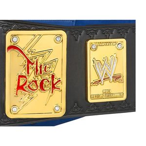 New England Patriots Championship Ceinture de lutte Football américain 2mm 4mm Source d'alimentation manuelle WWE Championship Ronpex - Product Image 4