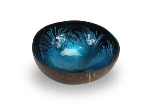 Bol en coque de noix de coco fait main et durable, bol écologique naturel pour salade, smoothie, riz, fruits et utilisation au restaurant - Product Image 2