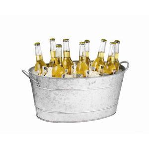 Antique Design Home Decor Table Ware Wine <b>Tub</b> High Quality Double Walled Hammered Stainless Steel Beverage <b>Tub</b> - Product Image 4