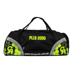 Bolsa de Cricket CA Plus 2000 Negra/Amarilla Sin Ruedas, Solución de Almacenamiento de Equipamiento - Product Image 1