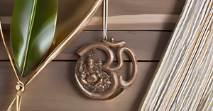 Tenture murale en métal du seigneur Ganesha Showpiece Best For Home Decor Idéal pour les cadeaux - Product Image 5