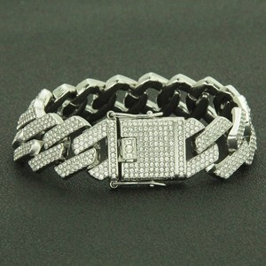 925 Sterling <b>Silver</b> Iced Out Baguette <b>Diamond</b> Tennis Cluster <b>Necklace</b> for Men Women Solid Square Gold Weddings Piercing Jewelry - Product Image 6