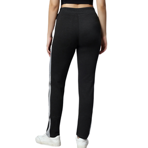 Track Pants Athletic <b>Trousers</b> <b>Women</b> Side Stripe Stretch Workout Pants Slim Fit Training Gym <b>Sports</b> Wear Custom Manufacturer - Product Image 2