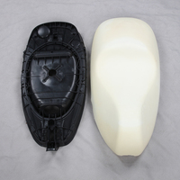Ensemble complet personnalisé en cuir GANE pour moto, châssis haute densité et haute élasticité pour une utilisation toutes saisons sur Vespa GTV GTS
