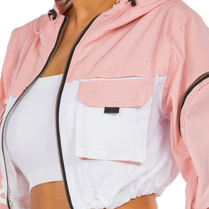 Conjunto Deportivo de Dos Piezas Ligero de Nailon para Mujer, Ropa Deportiva Transpirable de Secado Rápido, Ropa Casual de Calle, Fabricante Mayorista OEM - Product Image 6