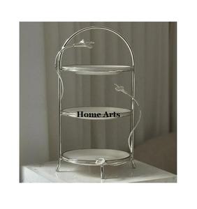 Ensemble de 2 supports en bois pour collations et gâteaux, forme ronde de qualité supérieure, support de service pour gâteaux pour fournisseur en gros - Product Image 6