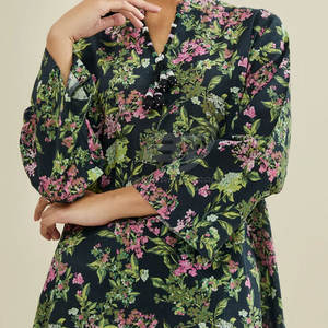 ชุดลำลอง ชุดออกงาน 2 ชิ้น สำหรับผู้หญิง ไซส์ผู้ใหญ่ ชุดชาลวาร์ คามีซ ดีไซน์เนอร์ชาวปากีสถาน ลายพิมพ์ - Product Image 3