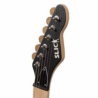 Guitare électrique Slick SL57KM, style vintage, manche en palissandre, micros Alnico, 6 cordes, mécaniques entièrement fermées
