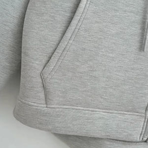 Sudadera con capucha y cremallera de invierno para mujer, sudaderas con capucha holgadas de gran tamaño de estilo Unisex de calle alta con bolsillos dobles para hombres, fabricadas por Diskon Sports - Product Image 5