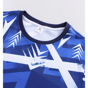 Conjunto de 3 piezas con estampado personalizable, camisetas deportivas de fútbol para adultos, entrenamiento de competición, ocio diario, ropa de fútbol americano - Product Image 3