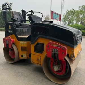 Compacteur vibrant à double tambour Sany STR30C d'occasion, poids de travail 3 tonnes, compacteur de construction compact chinois d'origine - Product Image 5