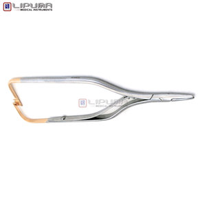 Poignée antidérapante de qualité supérieure Micro porte-aiguille Arruga en acier inoxydable Instrument ophtalmique chirurgical pointe fine manuel MOL - Product Image 5