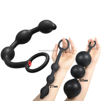 Bouchons anaux gonflables en gros, dilatateurs anaux en silicone gonflables avec pompe à air, plug anal avec aiguille détachable, jouets sexuels