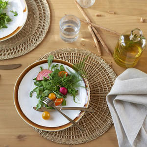 โต๊ะทานอาหารหวายสไตล์โบฮีเมียนสุดหรูสำหรับงานแต่งงาน - Product Image 2