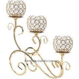 Merveilleux Designer Home Decor Pièce maîtresse votive éclaircissante Meilleure qualité Ensemble de 3 tailles différentes Planchers et dessus de table Votives - Product Image 6