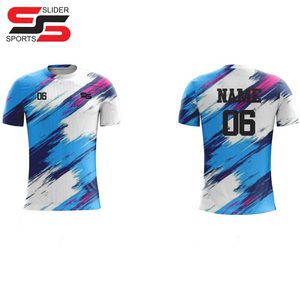 ชุดฟุตบอลเสื้อฟุตบอลสำหรับผู้ชายชุดฟุตบอลพิมพ์โลโก้ระเหิดชุดฟุตบอล - Product Image 1