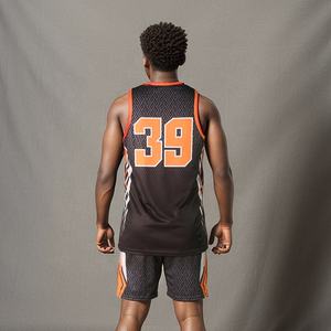 Uniforme de Baloncesto Personalizado de Alta Calidad, Talla Grande, Transpirable, Antibacterial, con Sublimación, Kit de Camiseta - Product Image 3