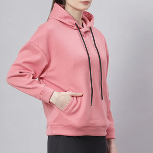 Sweat-shirts d'hiver pour femmes au design unique, personnalisés, décontractés, à manches longues, coupe ample, 100% coton molletonné, impression personnalisée sur le devant - Product Image 5