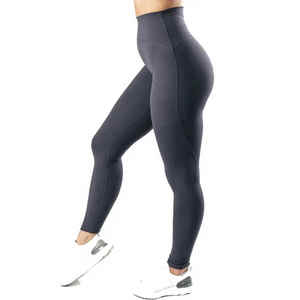Elastic Waist Yoga <b>Leggings</b> for women high rise seamless workout pants breathable gym tights squat proof stretchy fitness wear - Product Image 6